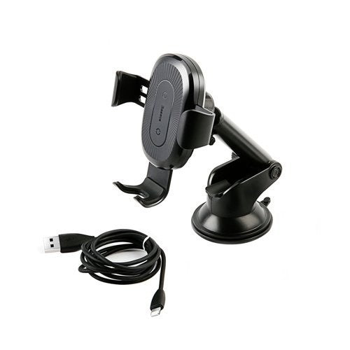 Baseus Wireless Charger Gravity Car Mount Osculum Type WXYL-A01 Black Baseus Wireless Charger Gravity Car Mount Osculum Type WXYL-A01 Black